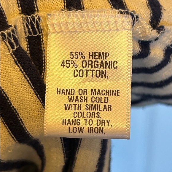 Emerson Fry Hemp & Organic Cotton Striped Tank Midi Dress - Picture 11 of 12